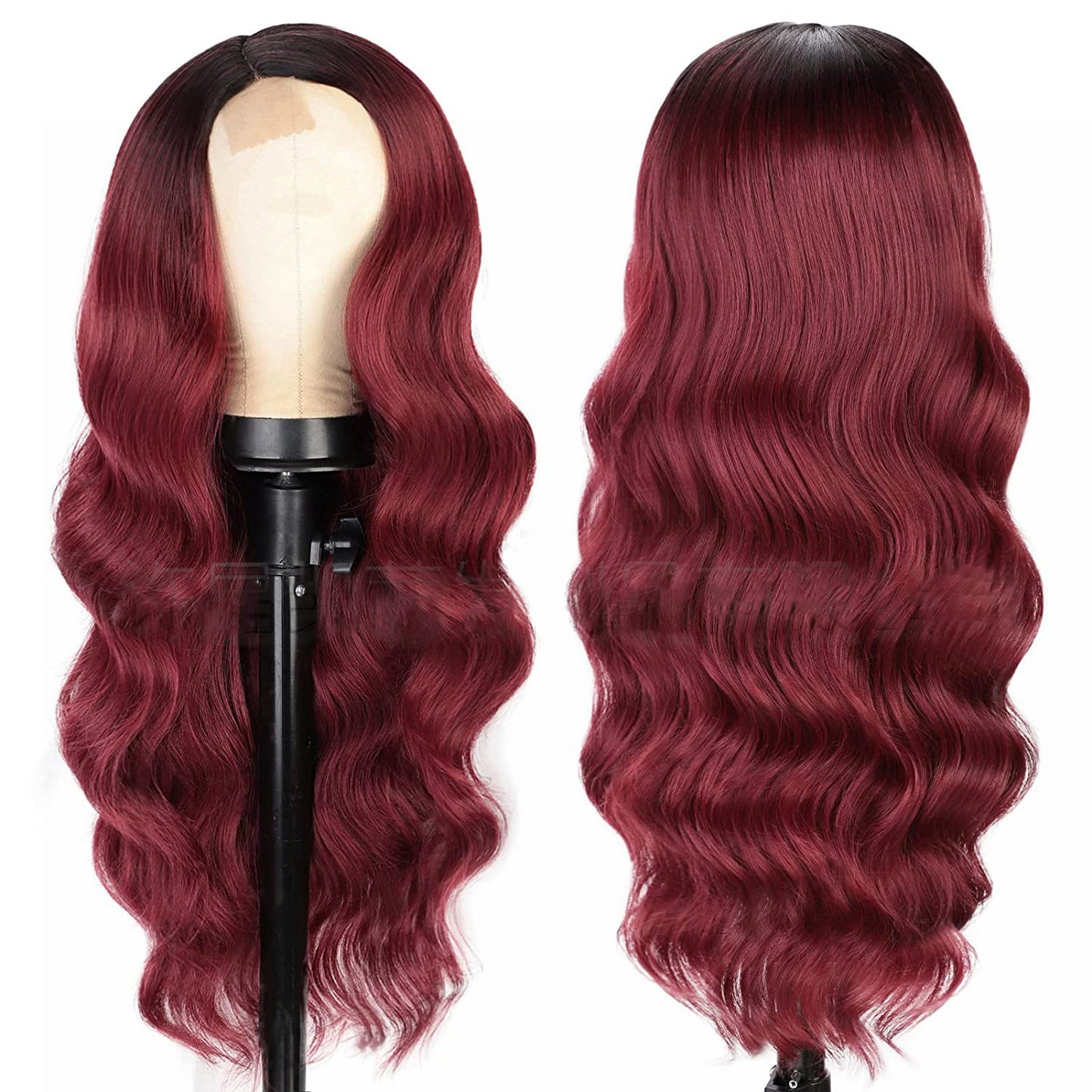 Long Curly Hair Front Lace Wigs