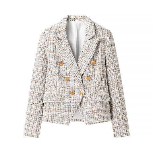 Tweed Suit Short Skirt Set