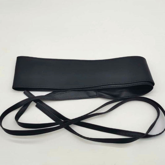 Bowknot Faux Leather Wrap Around Belt