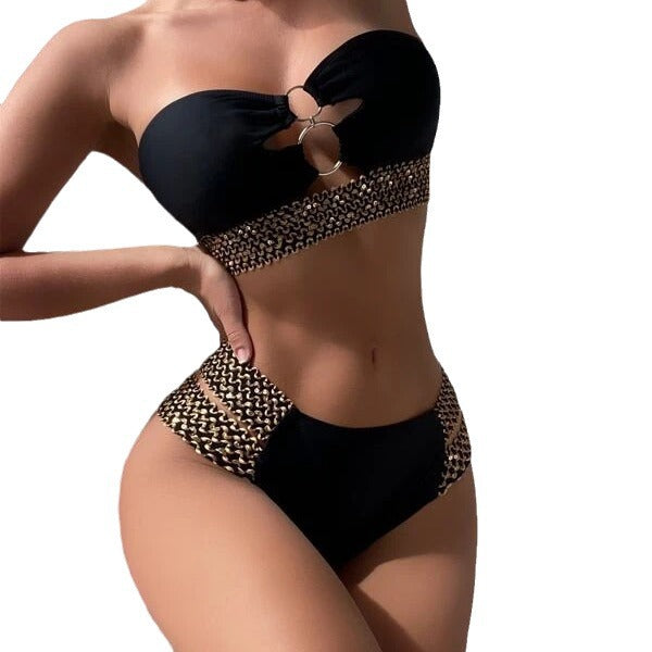 Two Piece High Waisted Swimsuit