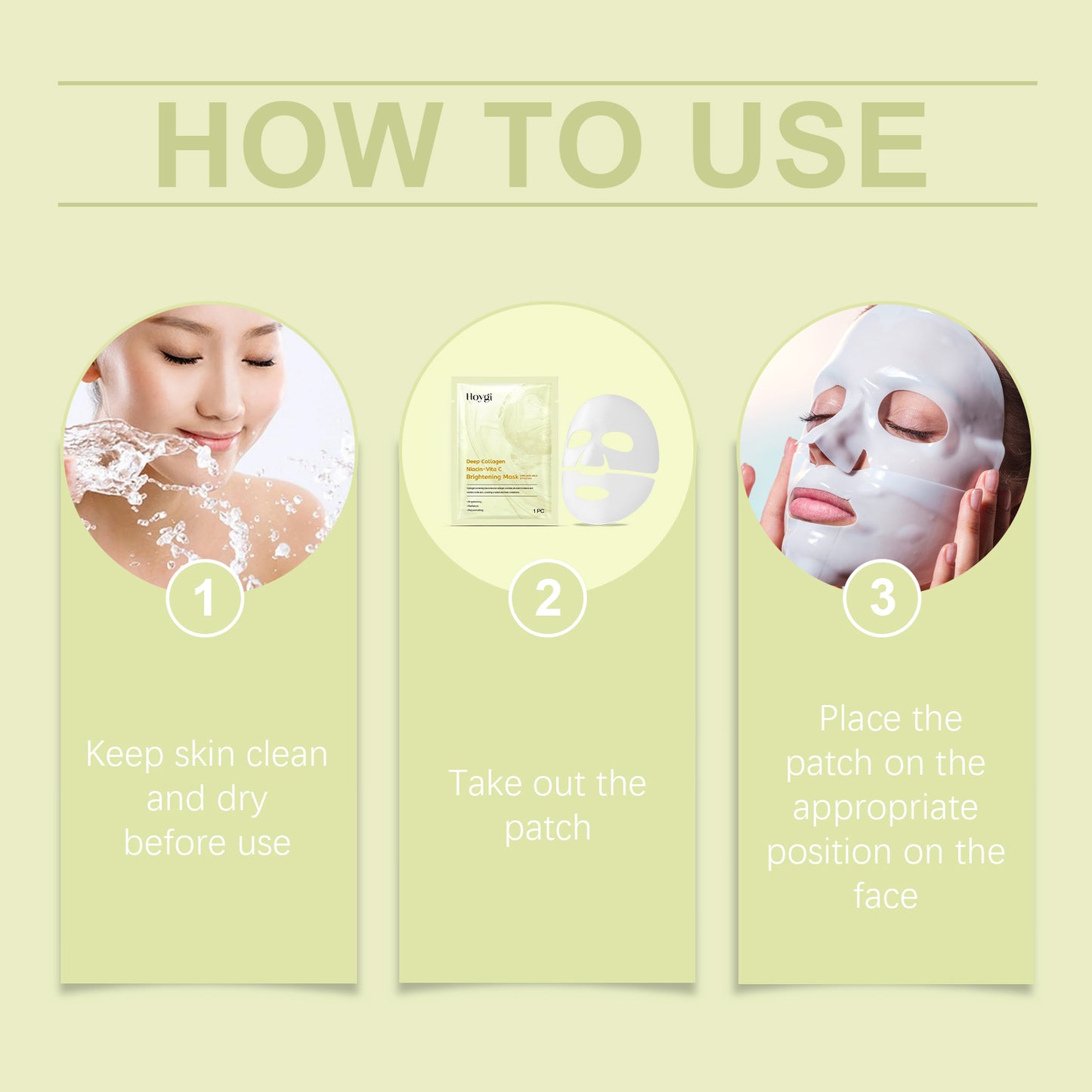 Hoygi Nicotinic Acid Vitamin C Whitening Mask