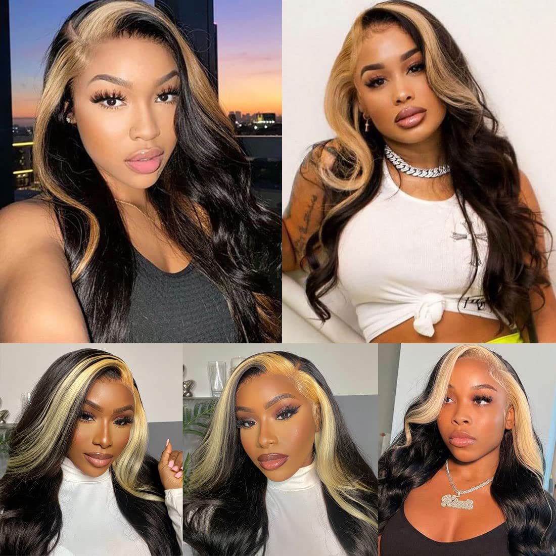 Long Curly Hair Front Lace Wigs