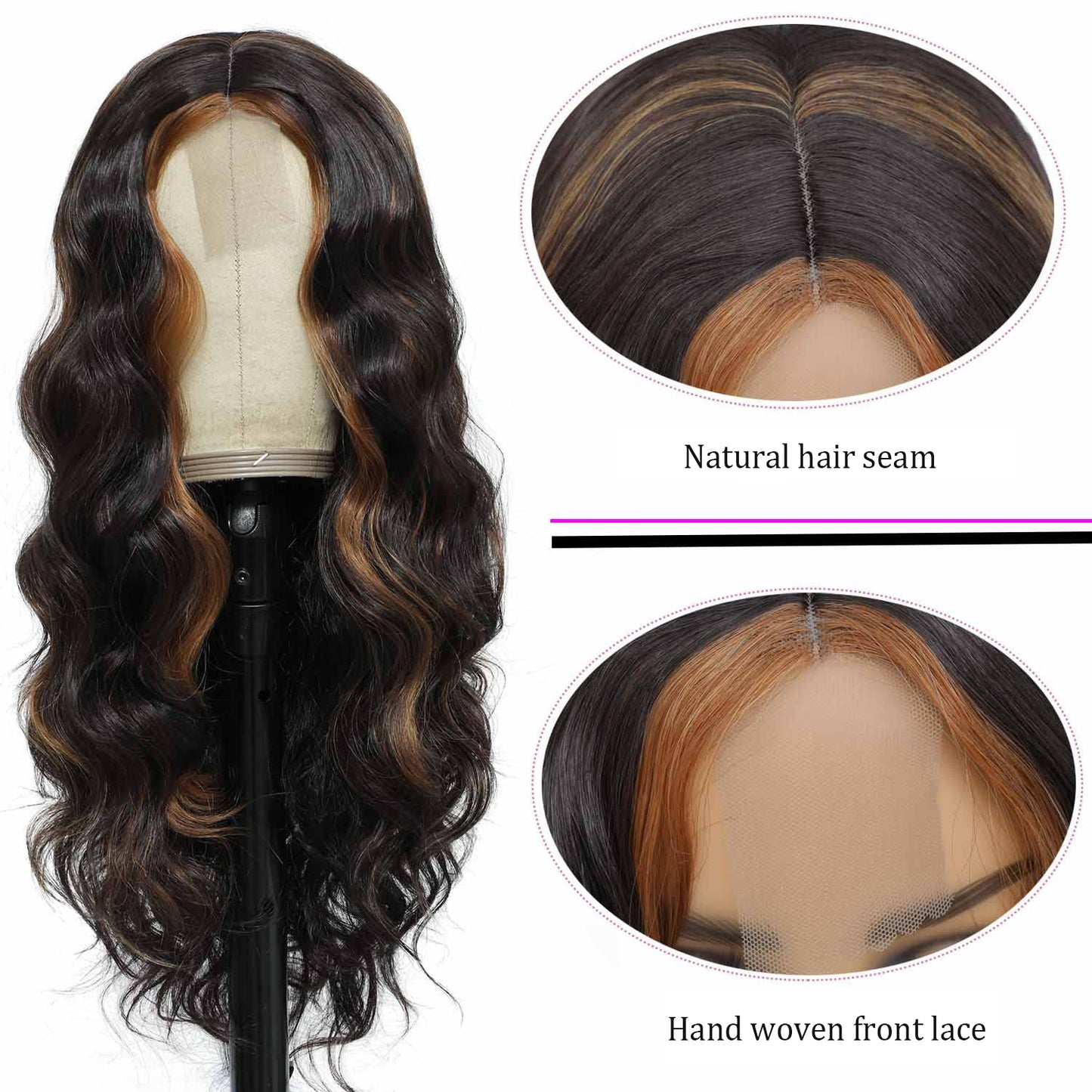 Large Wavy Long Curly Wigs