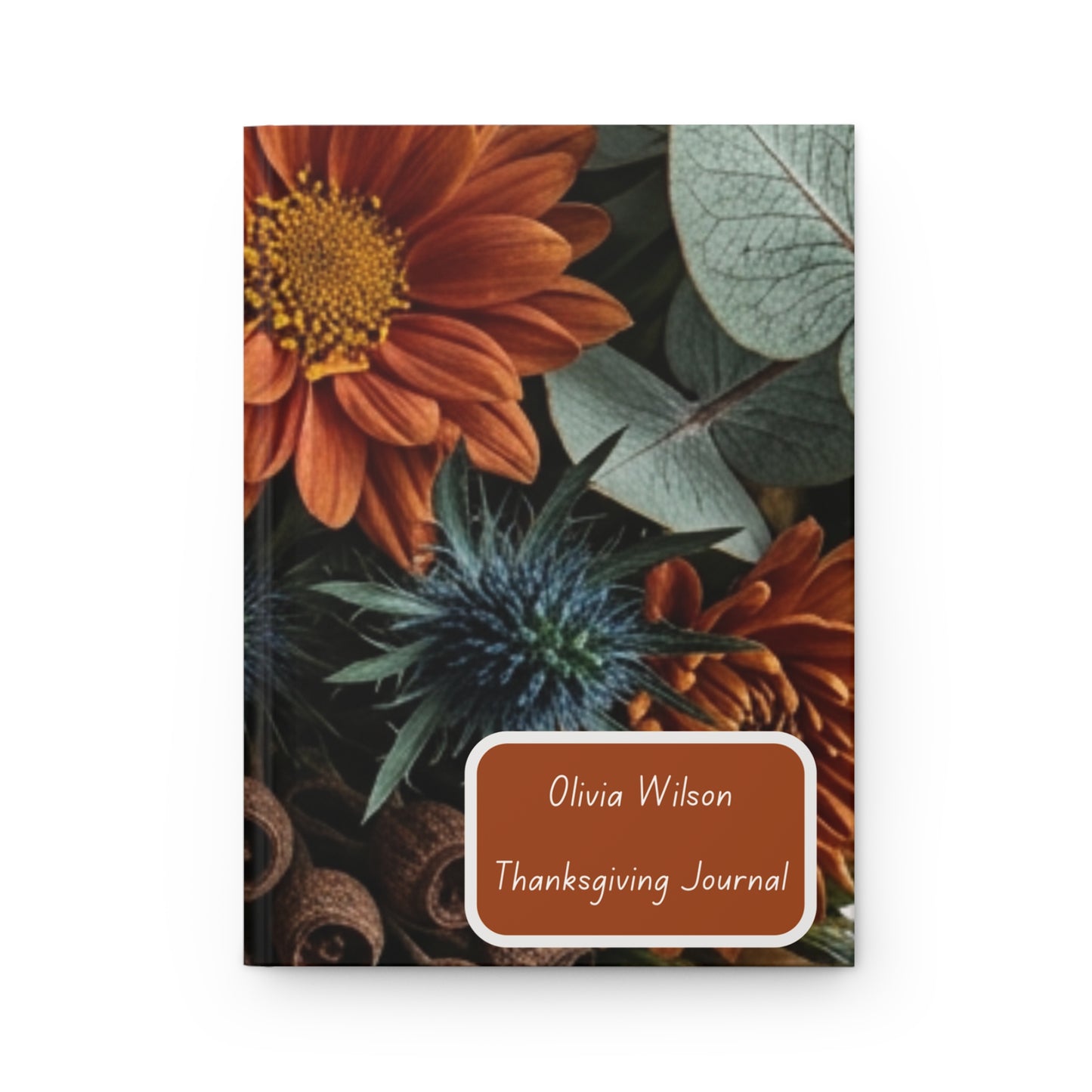 Thanksgiving Journal — Autumn Floral Hardcover