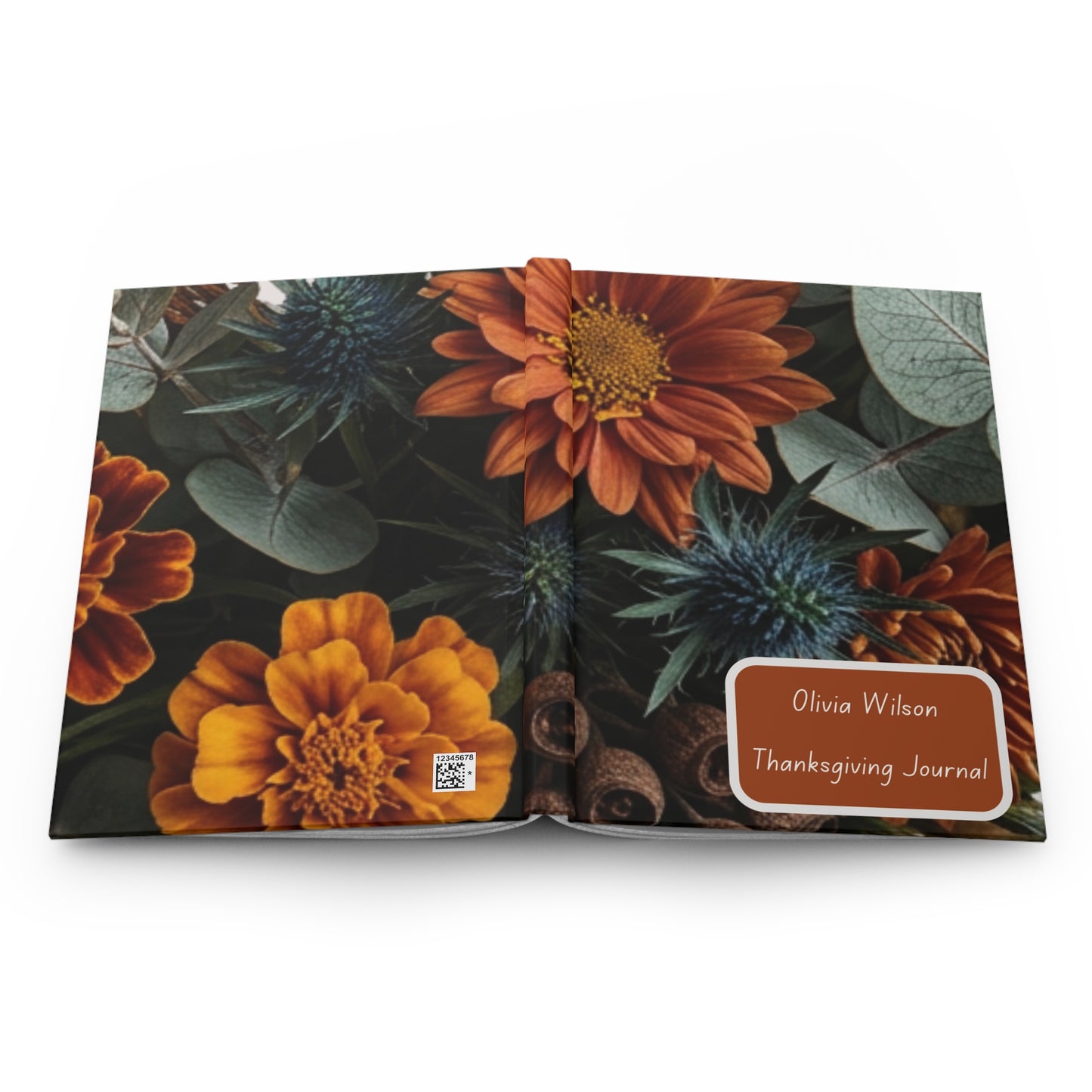 Thanksgiving Journal — Autumn Floral Hardcover