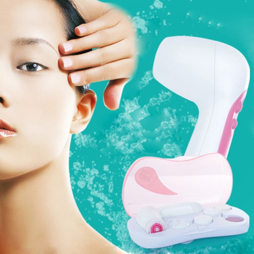 6 in 1 Electric Face Cleaning Brush