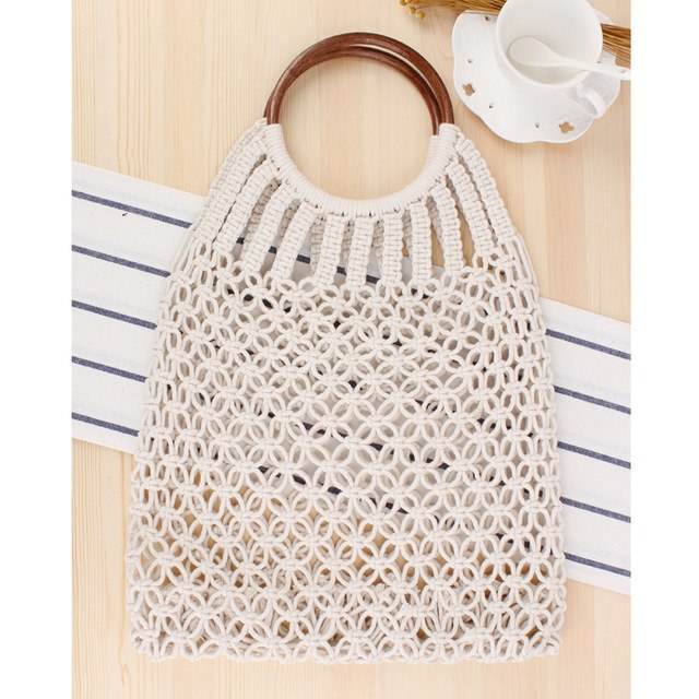 Cotton Rope Net Shopping Bag
