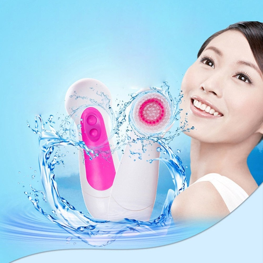 6 in 1 Electric Face Cleaning Brush