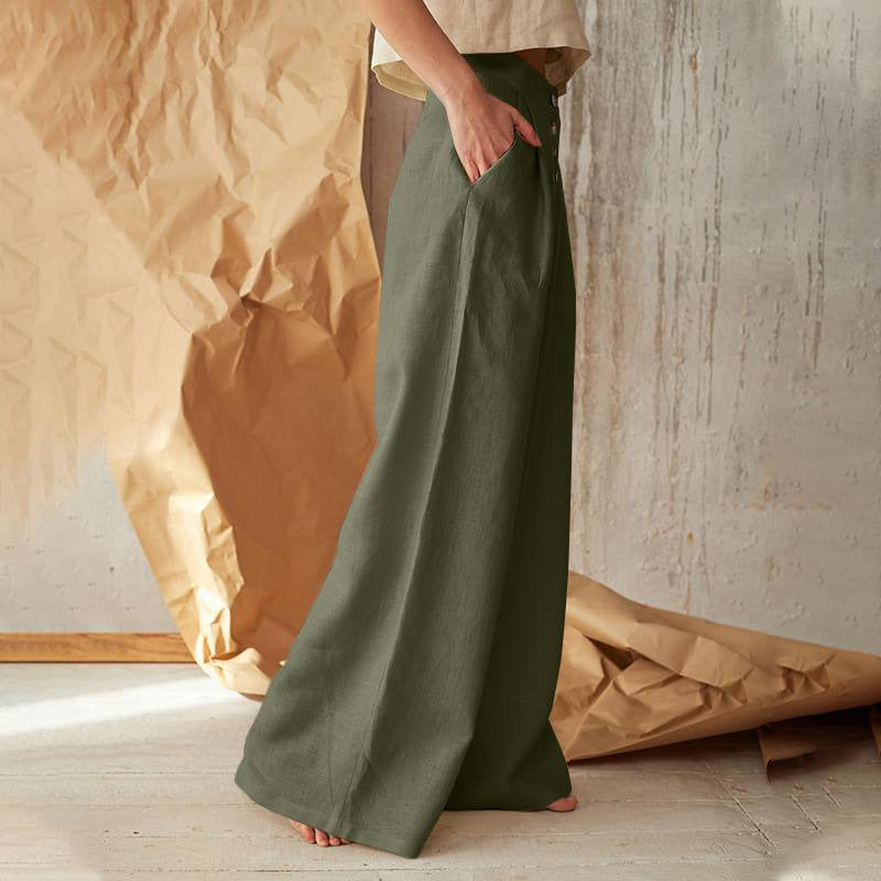 Casual Cotton Linen Baggy pants