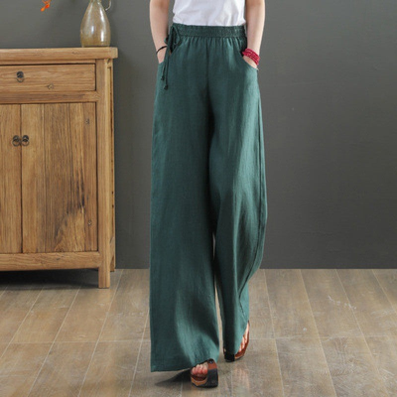 Cotton Linen Pants