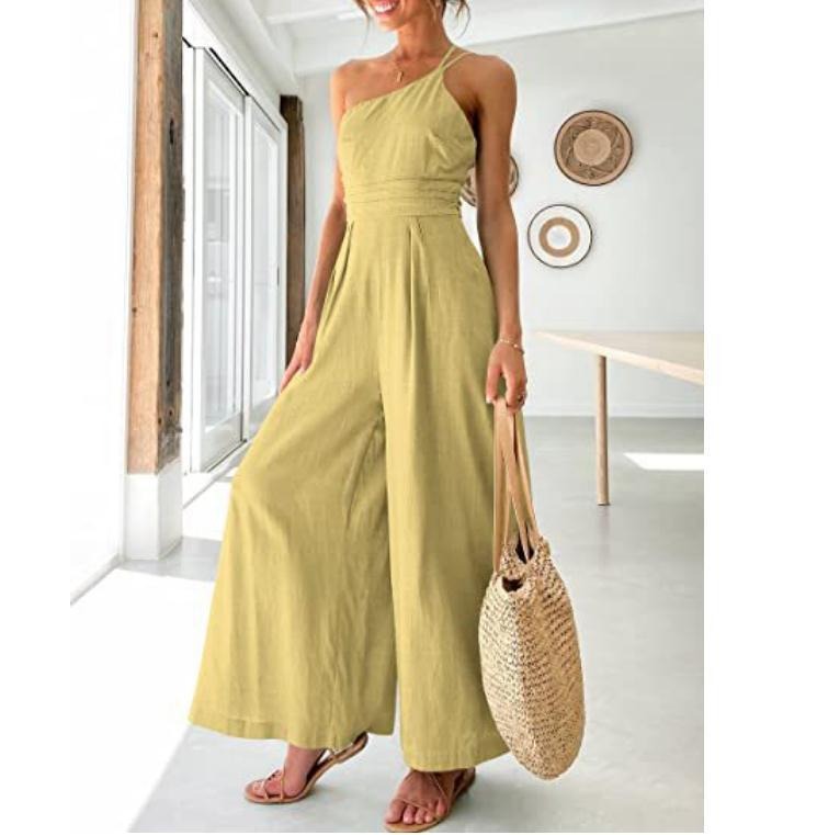 Cotton Linen Jumpsuit