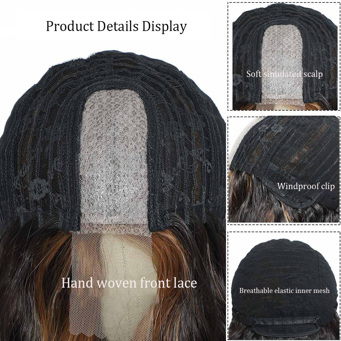 Large Wavy Long Curly Wigs
