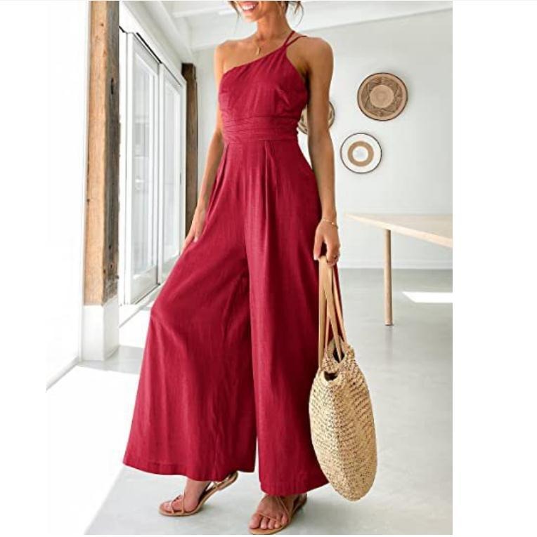 Cotton Linen Jumpsuit