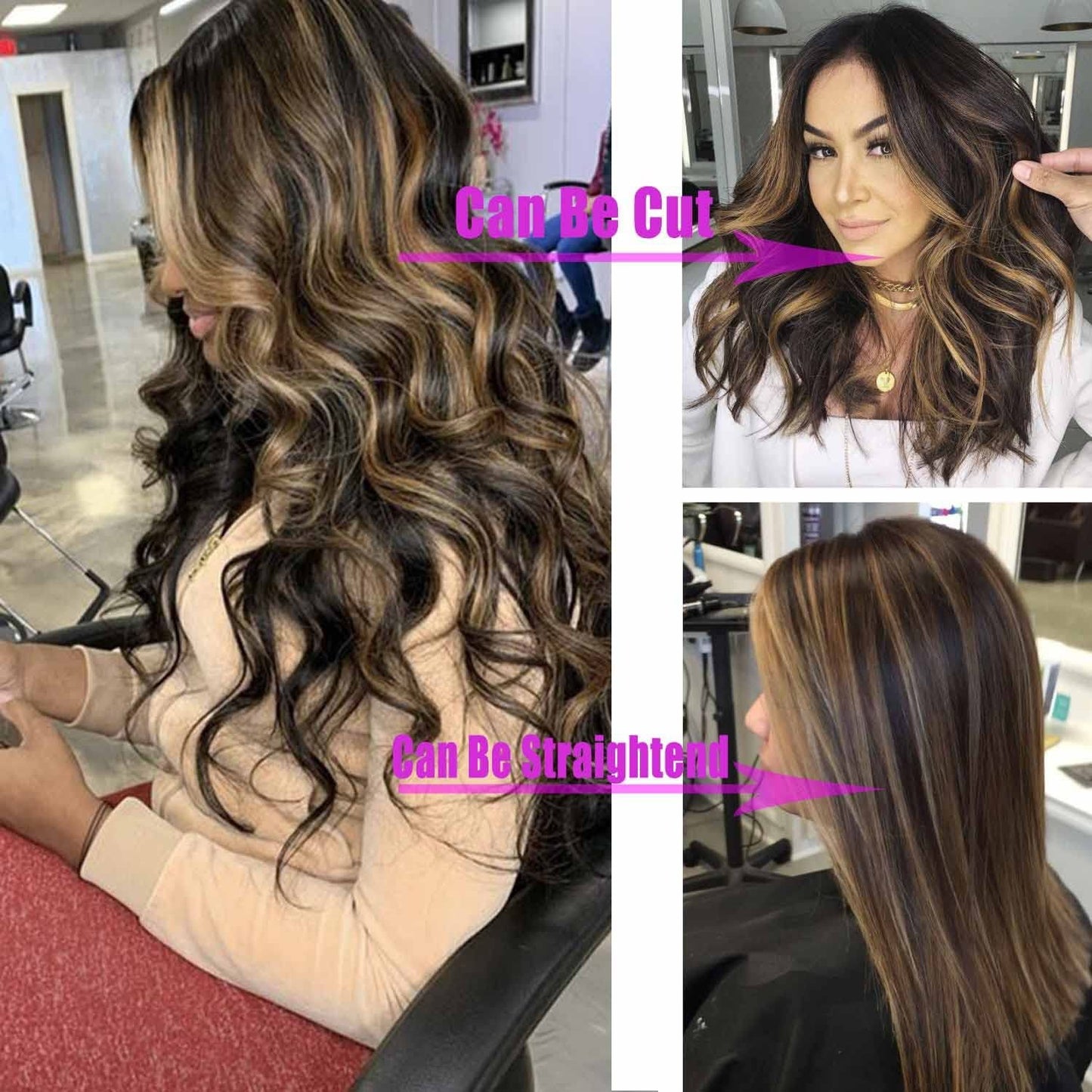 Large Wavy Long Curly Wigs