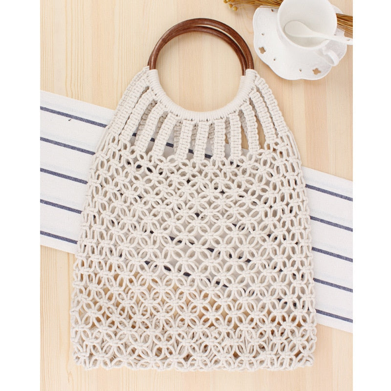 Cotton Rope Net Shopping Bag
