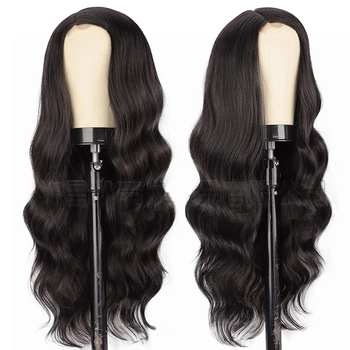 Long Curly Hair Front Lace Wigs