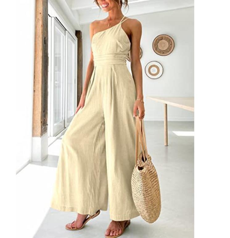 Cotton Linen Jumpsuit