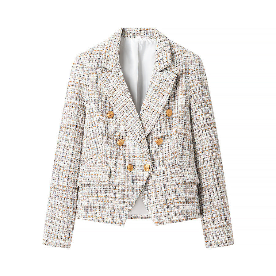 Tweed Suit Short Skirt Set