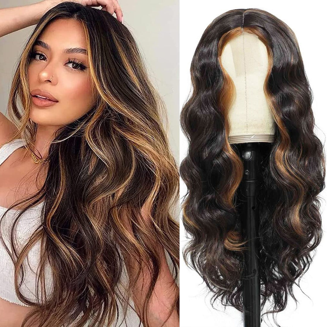 Large Wavy Long Curly Wigs