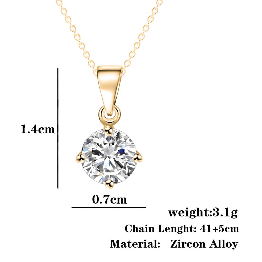 Fashion Gold Chain Wedding Necklace
