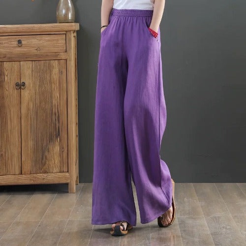Cotton Linen Pants