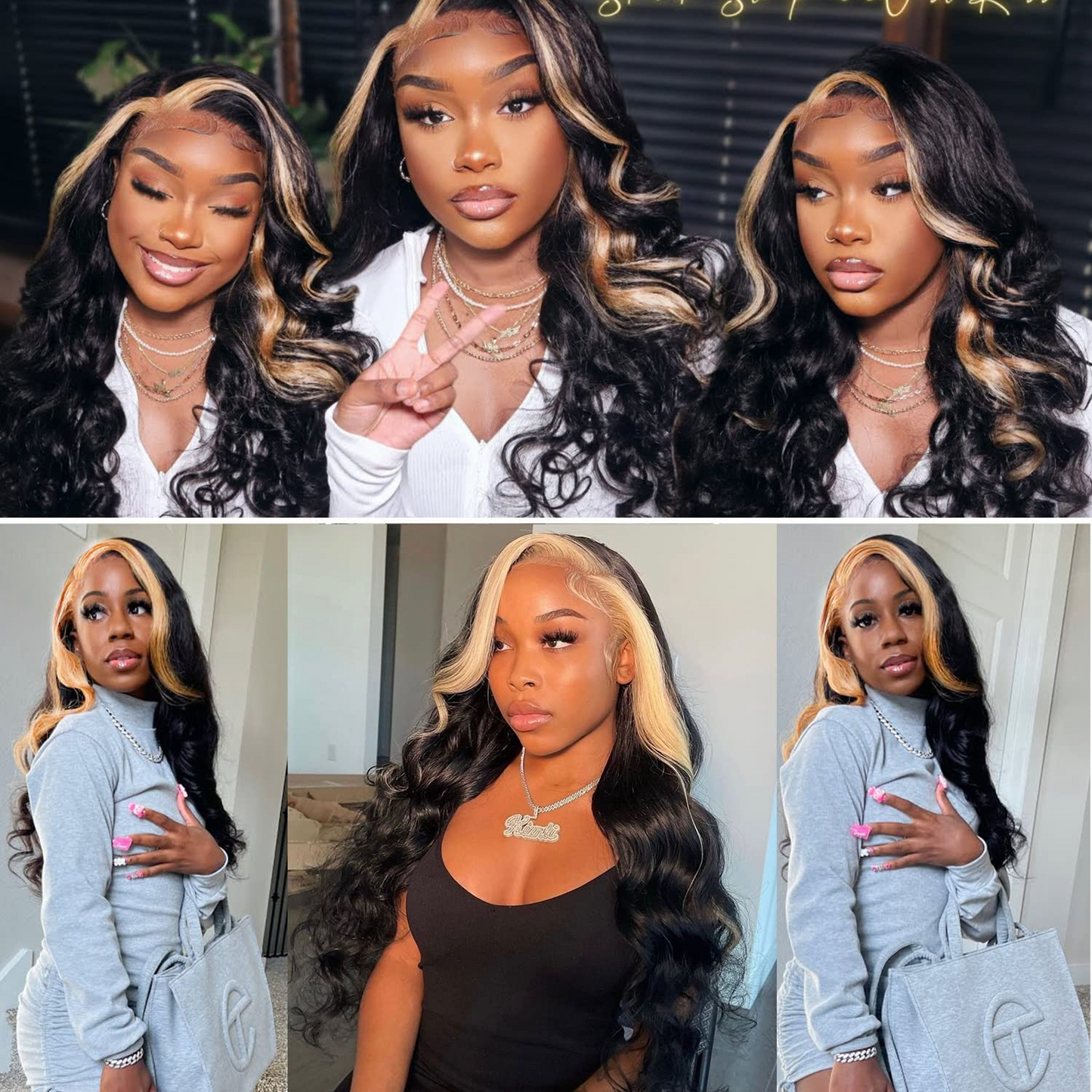 Long Curly Hair Front Lace Wigs