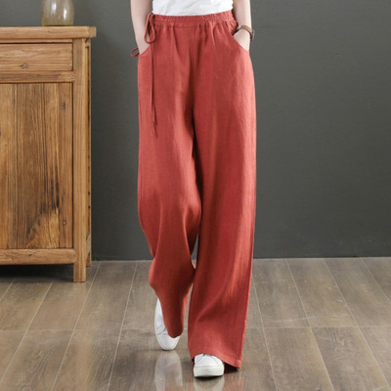 Cotton Linen Pants
