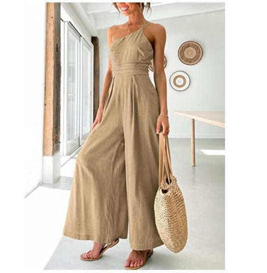 Cotton Linen Jumpsuit