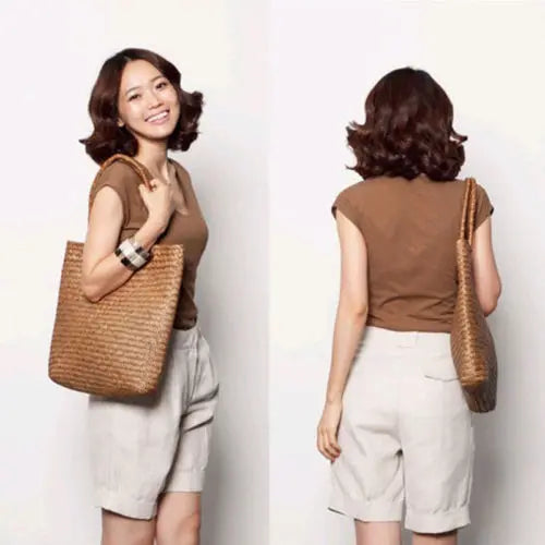 Straw Shoulder Bag Handbag