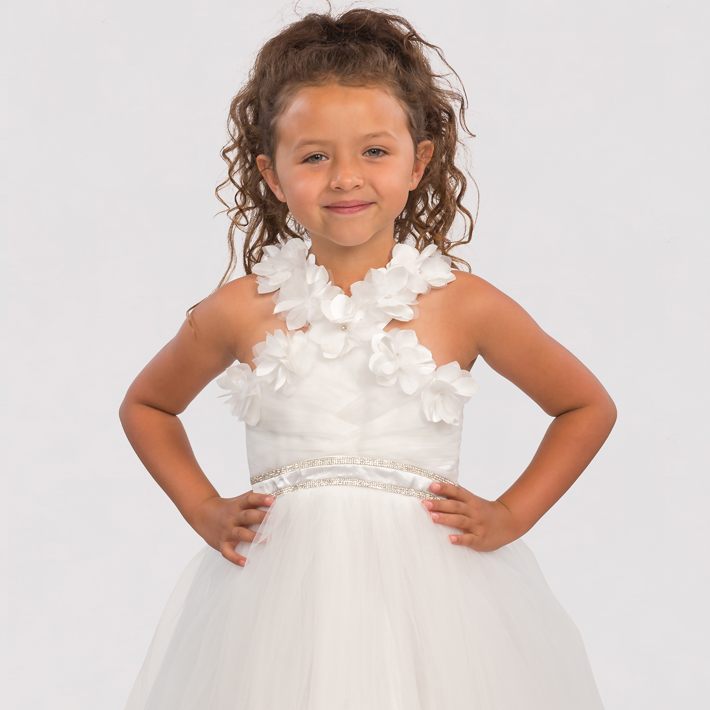 Hanna's Cross Girls Formal Dress-4