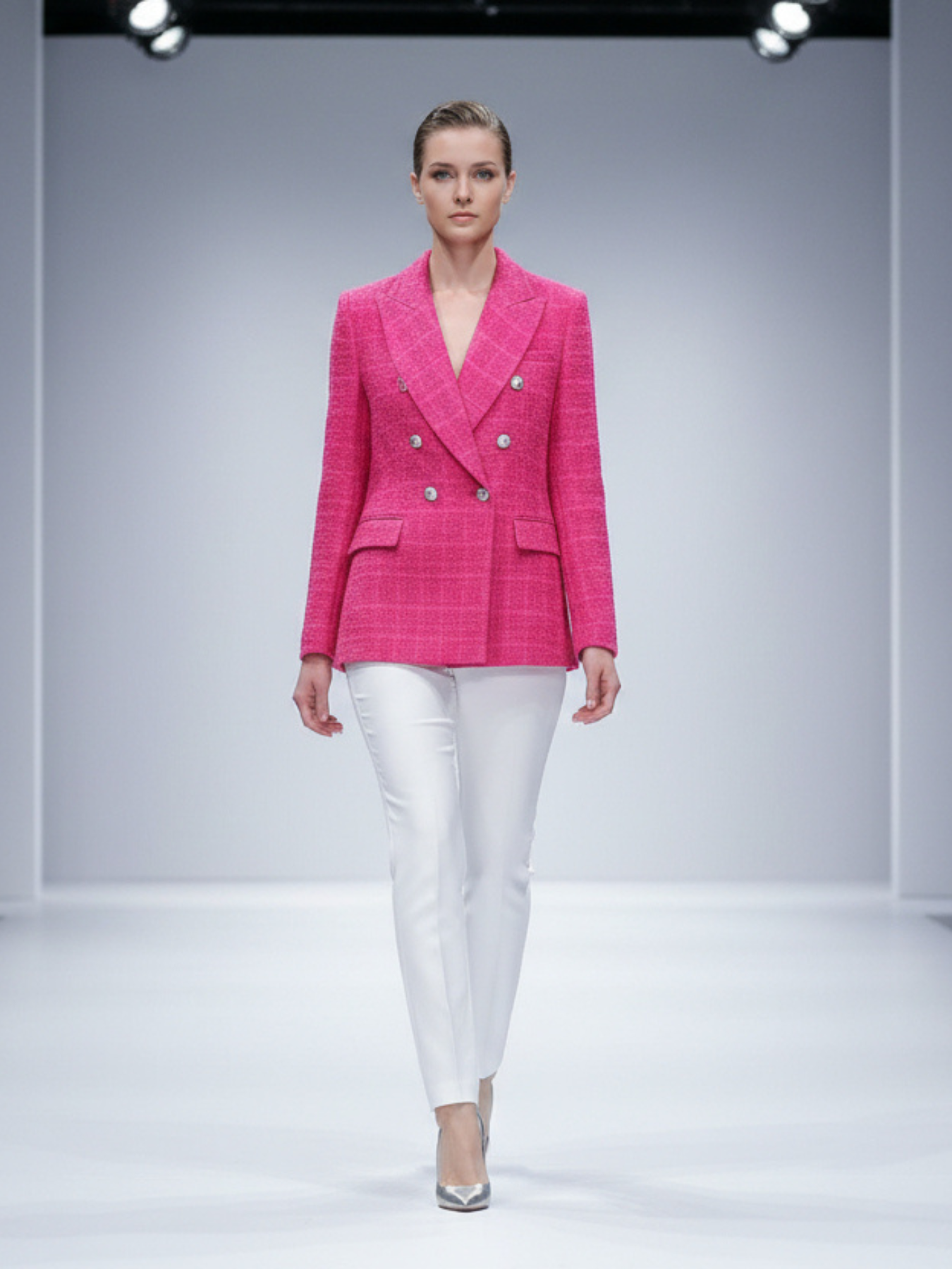 Double Breasted Loose Jacket