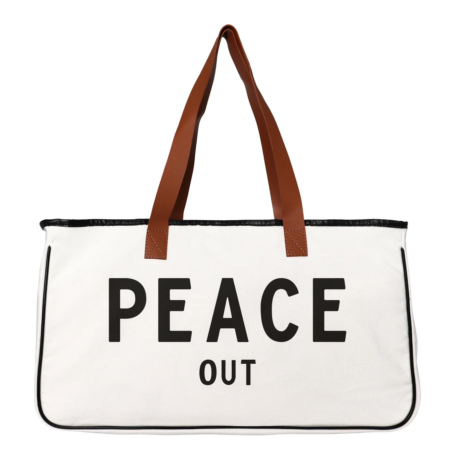 Womens Tote - Cotton Canvas Shoulder Bag