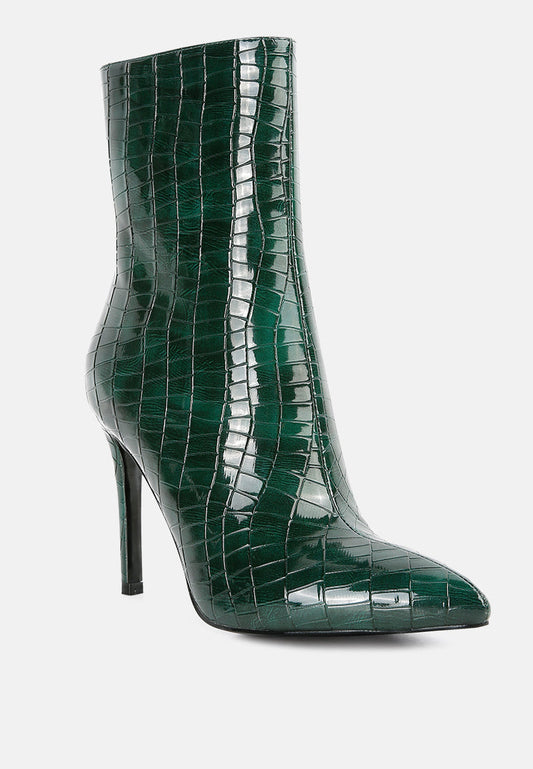 Momoa High Heel Ankle Boots