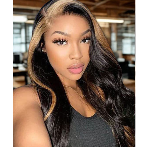 Long Curly Hair Front Lace Wigs